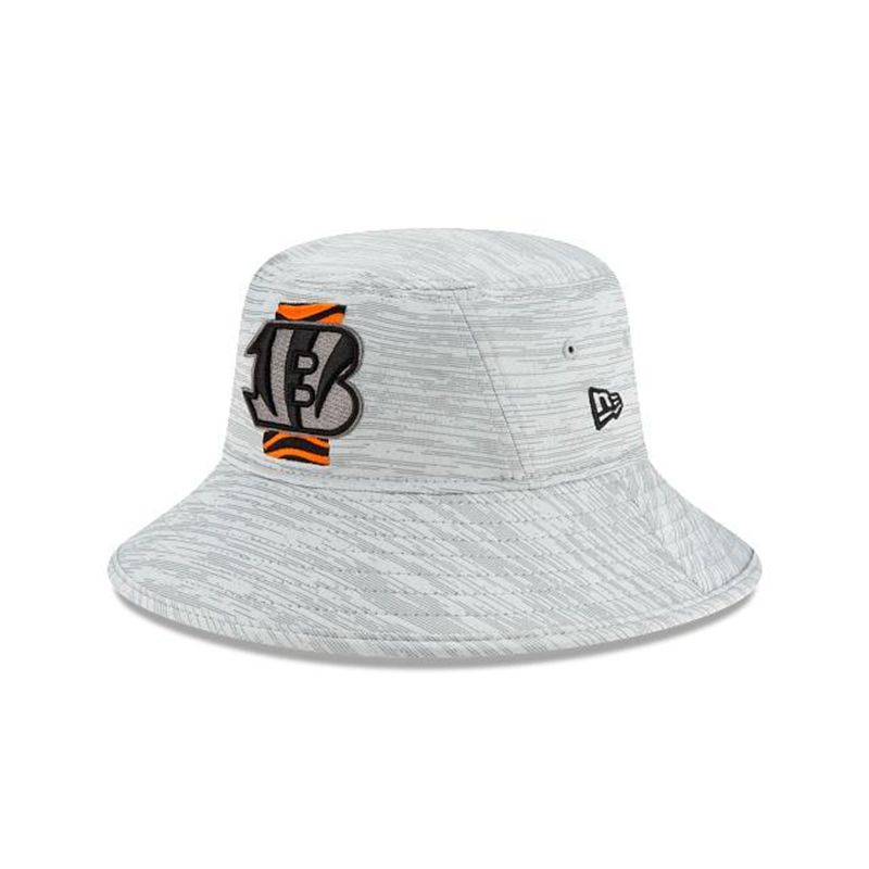 NFL Cincinnati Bengals Official Training Stretch (HCN5149) - Black New Era Bucket Hats